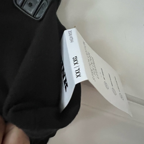 NWT Victorias Secret PINK fold over band leggings size xxl - Picture 4 of 7